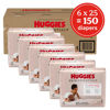 Picture of Huggies Size 4 Diapers, Skin Essentials Baby Diapers, Size 4 (22-37 lbs), 150 Count (6 Packs of 25), Packaging May Vary