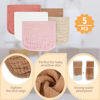 Picture of MIGIOL Muslin Burp Cloths 100% Cotton Baby Burp Cloths Soft, Absorbent 10x20 inches for Girls and Boys Baby Essentials