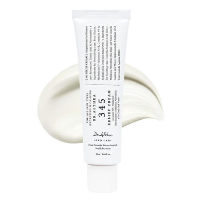 Picture of Dr.Althea 345 Relief Cream | Daily Face Moisturizer for Soothing Recovery and Blemish Care with PDRN & Niacinamide | Korean Vegan Skin Care for All Skin Types, 1.69 Fl Oz (Ver.2 - Pack of 1)