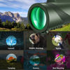 Picture of Monocular-Telescope 80x100 High Powered Monoculars High Definition for Adults High Powered with HD BAK4 Prism Smartphone Adapter Telescope Hunting Wildlife Bird Watching Travel Camping Hiking-Green