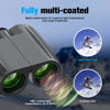Picture of Binoculars 12x50 for Adults and Kids Night Vision Binoculars Compact Binocular Waterproof Binocular Wide Field of View for Bird Watching,Hiking,Hunting,Concert with Carrying Bag
