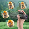 Picture of Monocular Telescope 80 x 100 High Powered Monoculars for Adults with Tripod, Monocular for Smartphone Suitable for Bird Watching Larger Vision Monoculars for Adults with BAK4 Prism & FMC Lens Green