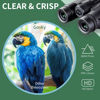 Picture of Gosky 8x42 Roof Prism Binoculars for Adults, HD Professional Binoculars for Bird Watching Travel Stargazing Hunting Concerts Sports-BAK4 Prism FMC Lens-with Phone Mount Tripod Strap Carrying Bag