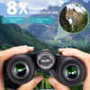 Picture of Gosky 8x42 Roof Prism Binoculars for Adults, HD Professional Binoculars for Bird Watching Travel Stargazing Hunting Concerts Sports-BAK4 Prism FMC Lens-with Phone Mount Tripod Strap Carrying Bag