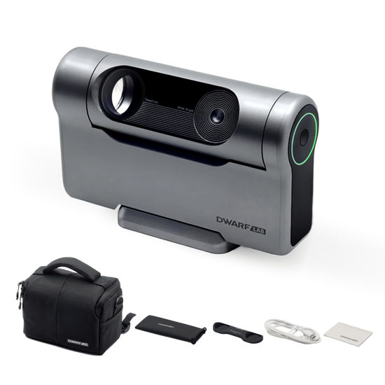 Picture of DWARFLAB Dwarf 3 Smart Telescope - Portable, Capture Astronomy/Wildlife/Panorama, EQ Mode, Cloud Processing, 4K Auto-Tracking, Ultra-Light 3lb, Suits All Ages
