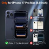 Picture of SUPFINE Magnetic for iPhone 17 Pro Max Case (Compatible with MagSafe)(Military Grade Drop Protection) Translucent Matte Shockproof with Anti-Fingerprint Phone Cover, Black