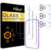 Picture of Ailun 3 Pack Screen Protector for iPhone 17 Pro Max [6.9 inch] + 3 Pack Camera Lens Protector with Installation Frame,Dynamic Island Compatible,Case Friendly[Not for iPhone 17/17 Pro/iPhone Air]
