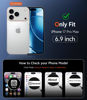 Picture of FNTCASE for iPhone 17 Pro-Max Case: Clear Magnetic Phone Cases with Screen Protector Compatible with Magsafe Slim Anti Yellowing Rugged Shockproof Protective Transparent Cell Cover (A-Clear)
