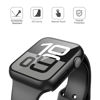 Picture of Misxi 2 Pack Tempered Glass Case Compatible for Apple Watch Series 11 (2025) Series 10 46mm, Screen Protector Cover for iWatch, Black
