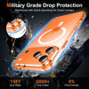 Picture of Temdan for iPhone 17 Pro Max Case Clear with Screen Protector, Compatible with Magsafe, Anti-Yellowing, Military-Grade Protection, Shockproof Slim Magnetic Phone Case Cover, Transparent