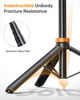 Picture of EUCOS 62" Phone Tripod, Tripod for iPhone & Selfie Stick with Remote, Extendable Cell Phone Stand & Ultimate Phone Holder, Solidest Phone Stand Compatible with iPhone/Android