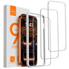 Picture of Mkeke 3 Pack Screen Protector for iPhone 17 Pro Max 6.9"，[9H+ Tempered Glass] [Easy Installation Frame][Military-Grade Drop Protection] HD Clear, Anti-Scratch, Bubble Free
