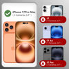 Picture of GONEZ Magnetic for iPhone 17 Pro Max Case, Compatible with MagSafe, [Screen Protector + Camera Lens Protector], Liquid Silicone Anti-Scratch Shockproof Protective Phone Case 6.9 inch, Stone