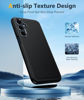 Picture of FNTCASE for Galaxy A17/A16 5G Phone Case - Samsung A17 Military Grade Drop Protection, 14ft Drop Tested, Screen Protector Included, Anti-Slip Matte Textured, TPU+PC Dual Layer Shockproof Cover (Black)