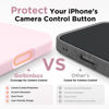 Picture of GolbinBox Magnetic for iPhone 17 Pro Max Case, Compatible with MagSafe, [Full Camera Protection] [Screen Protector], Silicone Shockproof Phone Cover with Anti-Scratch Microfiber Lining, Chalk Pink