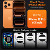 Picture of TAURI for iPhone 17 Pro Case, Full Camera Protection with Screen Protector, Anti-Yellowing Military-Grade Protection Shockproof Slim Phone Case for iPhone 17 Pro, Clear