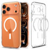Picture of Spigen for iPhone 17 Pro Max Case, Ultra Hybrid MagFit [TPU Covered Camera Control] [Anti-Yellowing] [Compatible with Magsafe] - Clear