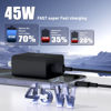 Picture of QZIIW Super Fast Samsung Charger Type C,45W Dual Port USB C Fast Charger Block [2-Pack] & Extra Long 60W 3/6/10/10FT USB C Cable - PD Quick Charging 3.0 For Samsung Galaxy S25 Ultra/S24+/S23 iPhone 16
