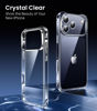 Picture of Mkeke for iPhone 17 Pro Max Case Clear, [Not Yellowing] [Military-Grade Drop Protection] Protective Clear for Apple 17 Pro Max Case with Shockproof Bumper 2025