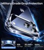 Picture of Mkeke for iPhone 17 Pro Max Case Clear, [Not Yellowing] [Military-Grade Drop Protection] Protective Clear for Apple 17 Pro Max Case with Shockproof Bumper 2025