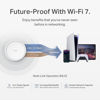 Picture of TP-Link Deco 7 BE25 Dual-Band BE5000 WiFi 7 Mesh Wi-Fi System | 4-Stream 5 Gbps, 240 Mhz | Covers up to 6,600 Sq.Ft | 2X 2.5G Ports Wired Backhaul | VPN,MLO, AI-Roaming, HomeShield, 3-Pack