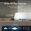Picture of TP-Link Deco 7 BE25 Dual-Band BE5000 WiFi 7 Mesh Wi-Fi System | 4-Stream 5 Gbps, 240 Mhz | Covers up to 6,600 Sq.Ft | 2X 2.5G Ports Wired Backhaul | VPN,MLO, AI-Roaming, HomeShield, 3-Pack