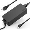 Picture of DECSZDY Replacement for 65W Lenovo Laptop Charger USB C ;Compatible with Lenovo ThinkPad T480s T580s T490 E480 E580 Chromebook C330 S330 100e 300e 500e,Yoga C930 C940 720 Power Supply Adapter Cord
