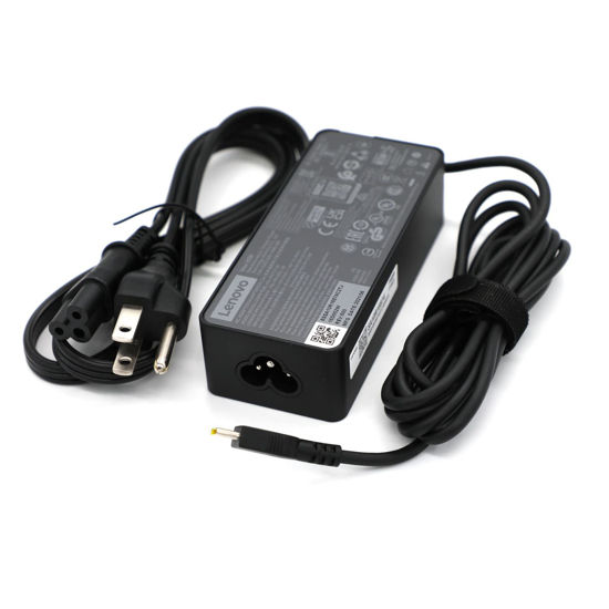Picture of Lenovo Laptop Charger 65W Watt USB Type C(USB-C) AC Power Adapter - ThinkPad T14 T15 E14 E15 X1Carbon X13 2023