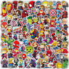 Picture of 200PCS Cool Character Stickers for Water Bottles Skateboard Luggage Laptop Bumper Waterproof Vinyl Stickers Bulk for Boys Teens Adults