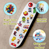 Picture of 200PCS Cool Character Stickers for Water Bottles Skateboard Luggage Laptop Bumper Waterproof Vinyl Stickers Bulk for Boys Teens Adults
