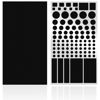 Picture of FLANCCI LED Light Blocking Stickers, Light Dimming Stickers, (2 Sheets) Dimming Sheets (2 Sheets 80%)