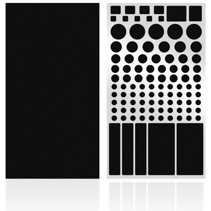 Picture of FLANCCI LED Light Blocking Stickers, Light Dimming Stickers, (2 Sheets) Dimming Sheets (2 Sheets 80%)