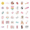 Picture of 100Pcs Esthetician Stickers for Laptop, Skincare Stickers - Esthetician Party Supplies, Gifts - Gift for Women & Men