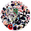 Picture of 50Pcs Manga Jujutsu Kaisen Stickers Mixed Pack Hot Cartoon Anime Stickers Decorative Sticker for Kids Teens Adults Waterproof Sticker for Water Bottle Laptop (Zs)