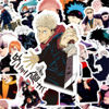 Picture of 50Pcs Manga Jujutsu Kaisen Stickers Mixed Pack Hot Cartoon Anime Stickers Decorative Sticker for Kids Teens Adults Waterproof Sticker for Water Bottle Laptop (Zs)