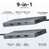 Picture of Acer USB C Docking Station Dual Monitor with 2 HDMI, 9-in-1 Laptop Docking Station with 4K@60Hz HDMI, USB A&C 3.0, SD/Micro SD, 100W PD, USB C Dock Compatible with Acer/Dell XPS/HP/Mac/Surface etc