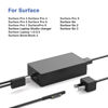 Picture of YBRUZRUB 65W Surface Pro Charger Compatible with Microsoft Surface Laptop 2 3, Surface Pro X 11 10 9 8 7 6 5 4 3, Surface Go 2 Go 3, Surface Book 1 2 Microsoft Surface Charger Power Supply Adapter