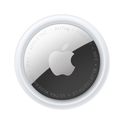 Picture of Apple AirTag (2nd Generation): Tracker for Keychain, Wallet, and More; Locator with Sound; Simple One-Tap Setup with iPhone or iPad; Key Finder with up to 1.5X Precision Finding Range*
