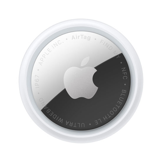 Picture of Apple AirTag (2nd Generation): Tracker for Keychain, Wallet, and More; Locator with Sound; Simple One-Tap Setup with iPhone or iPad; Key Finder with up to 1.5X Precision Finding Range*
