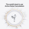 Picture of Apple AirPods Pro 3 Wireless Earbuds, Active Noise Cancellation, Live Translation, Heart Rate Sensing,Hearing Aid Feature,Bluetooth Headphones,Spatial Audio, High-Fidelity Sound, USB-C Charging, White