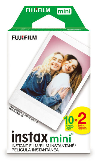 Picture of FUJIFILM Instax Mini Instant Film Twin Pack (White), 20 Photos