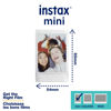 Picture of FUJIFILM Instax Mini Instant Film Twin Pack (White), 20 Photos