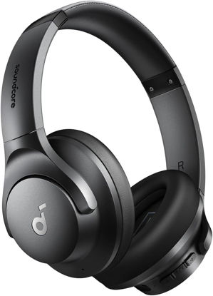 Picture of Soundcore by Anker Q20i Hybrid Active Noise Cancelling Headphones, Wireless Over-Ear Bluetooth, 40H Long ANC Playtime, Hi-Res Audio, Big Bass, Customize via an App, Transparency Mode