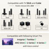 Picture of ORQRQO Replacement Remote for All Fire Series, TV Stick (HD, 4K, 4K Max, Lite), TV Cube and Omni, Insignia, Toshiba, Smart TVs, with Voice Control