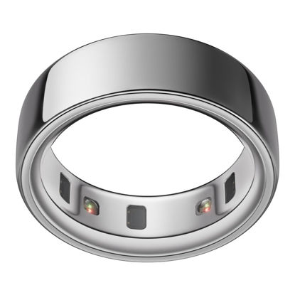 Picture of Oura Ring 4 - Silver - Size 8 - Size Before You Buy