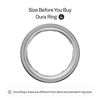 Picture of Oura Ring 4 - Silver - Size 8 - Size Before You Buy