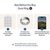Picture of Oura Ring 4 - Silver - Size 8 - Size Before You Buy