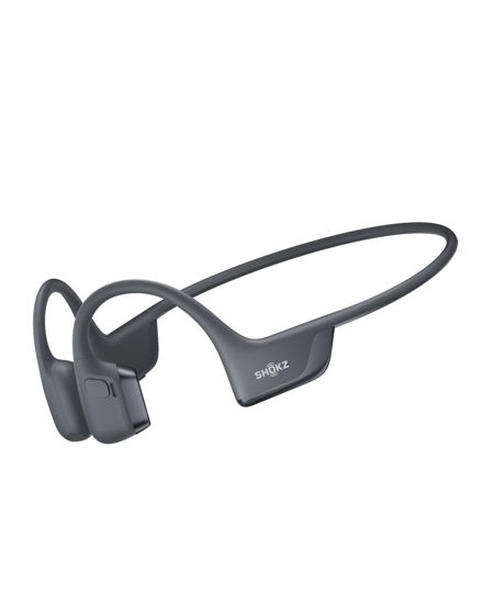 Picture of SHOKZ New OpenRun Pro 2- Bone Conduction Headphones, Open-Ear Bluetooth Wireless Sport Earphones for Running, Workouts - Sweat Resistant, Secure Comfortable Fit -Deep Bass, Smart Mic, Reflective Strip