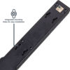 Picture of Amazon Basics Surge Protector Power Strip, 6-Outlet, 790 Joules, LED Indicator, 6ft Extension Cord, Black