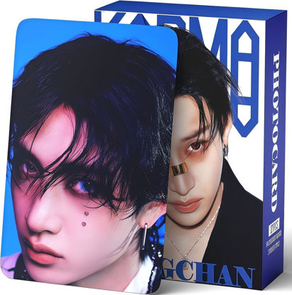 Picture of Photocards 127 PCS KARAMA Photo Cards Dominate World Tour Photocards lomo Card Gift Lomo Cards Merch for Boys and Girls (Bang Chan)